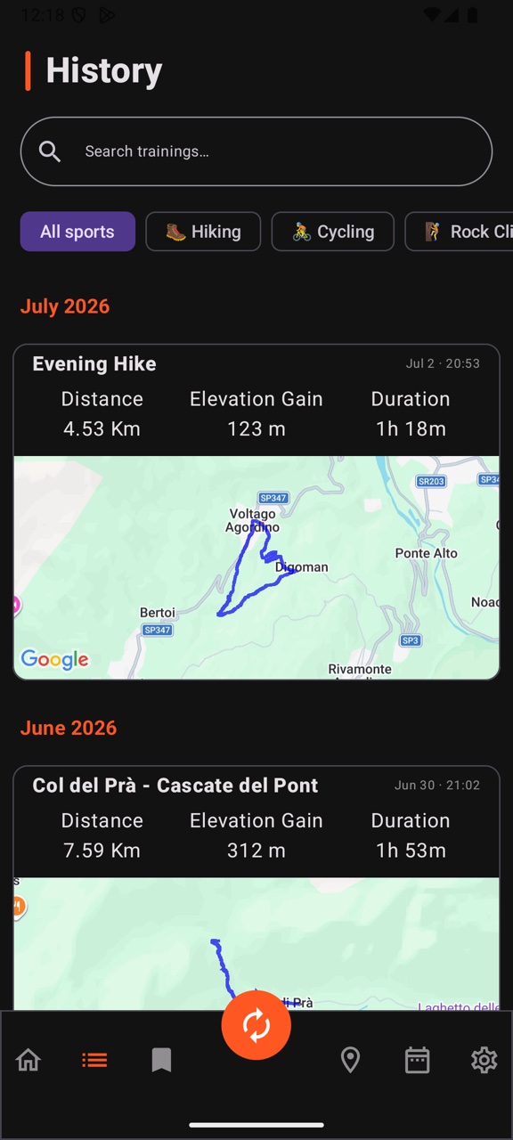 Training History